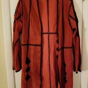 Adrienne Landau Suede coat